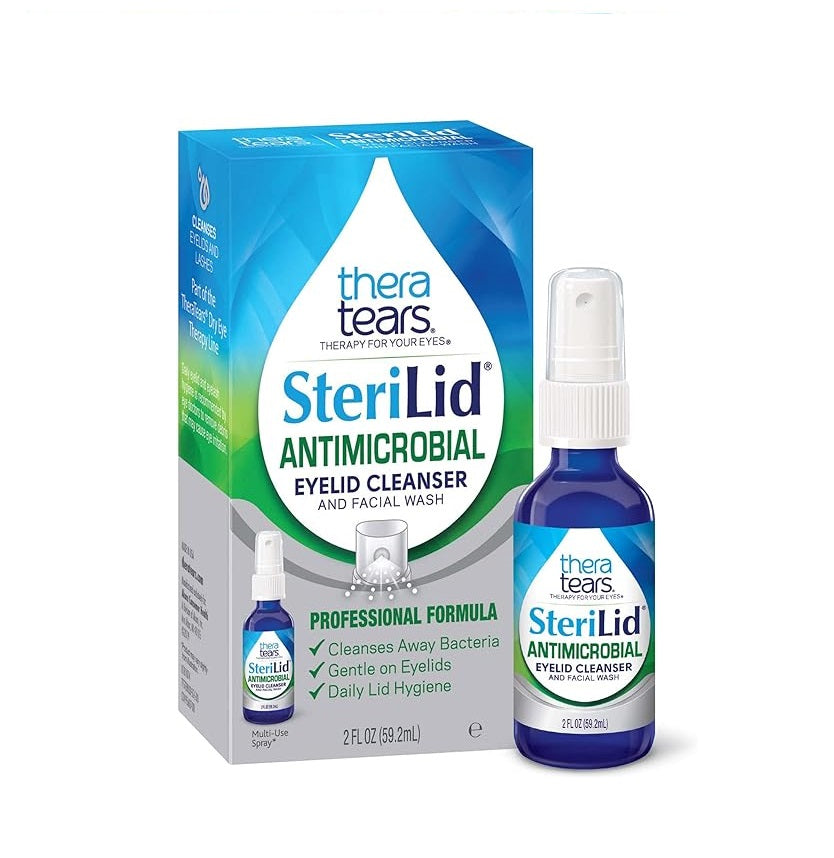 TheraTears SteriLid Antimicrobial Eyelid Cleanser and Facial Wash