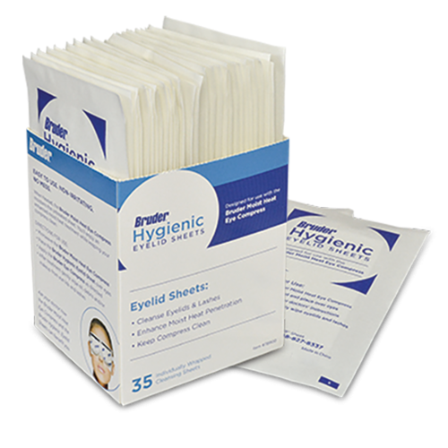 Bruder Hygienic Eyelid Sheets – Eye Solutions