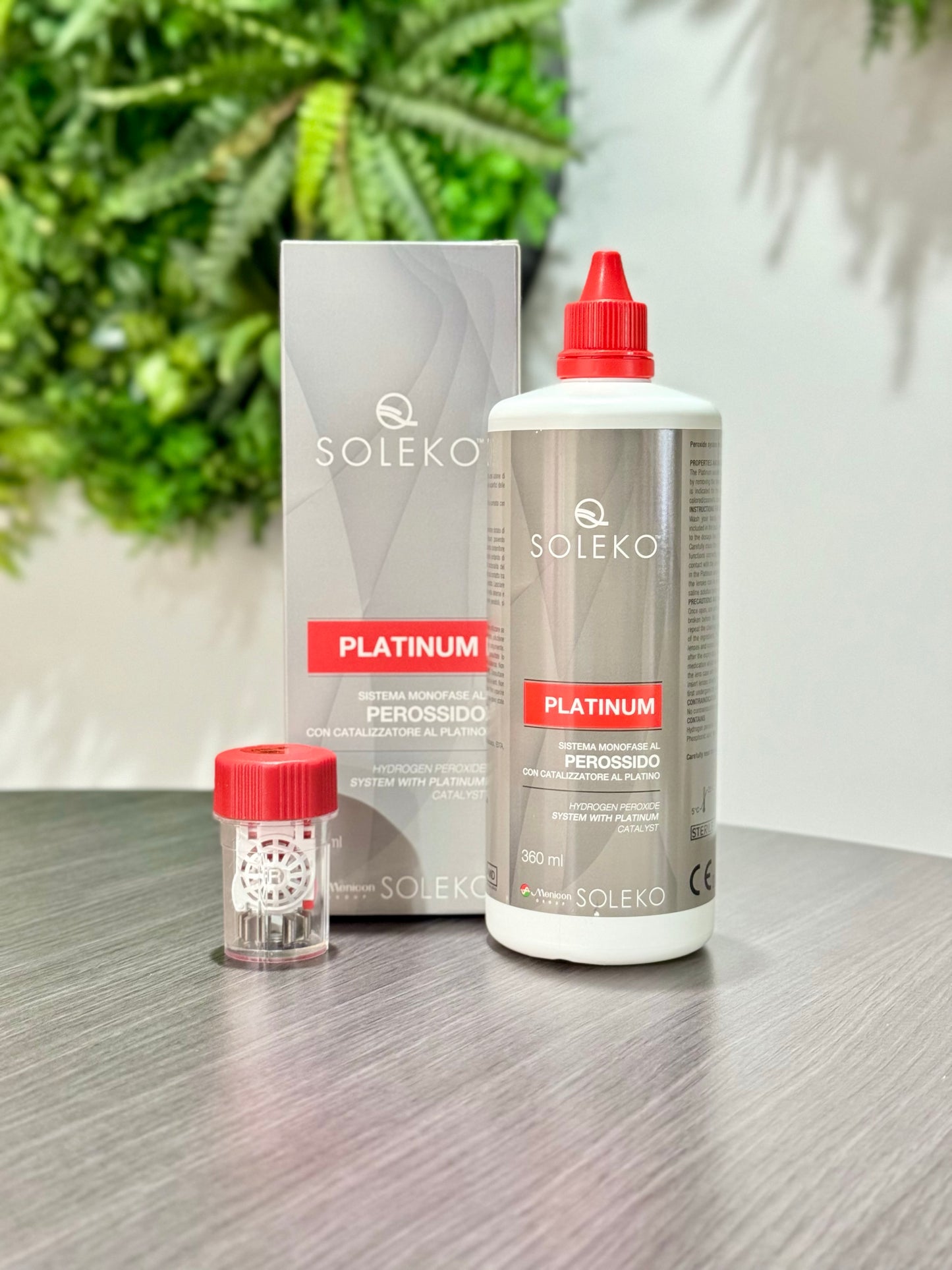 Menicon Soleko Platinum 360ml - all in one solution