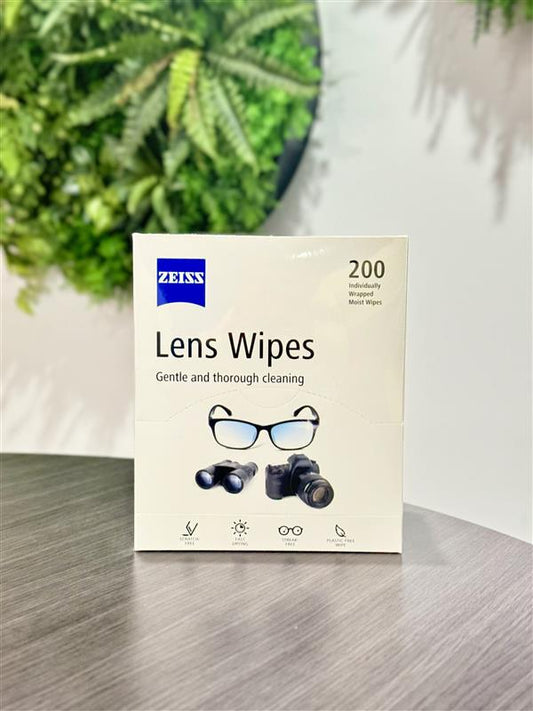 Zeiss Lens Wipes 200 Indiviually Wrapped