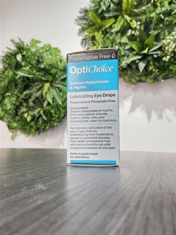 OptiChoice HA 0.4% Lubricating Eye Drops (10 mL)
