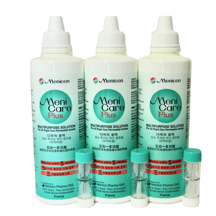 Menicon Menicare Plus and Progent - Value Pack