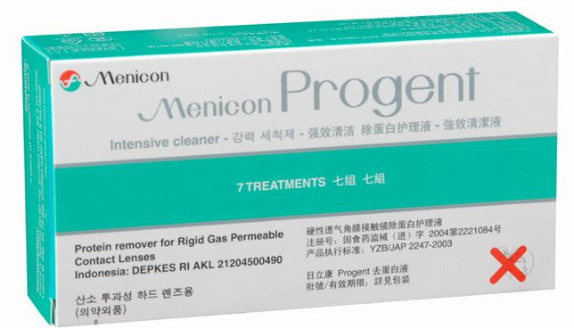 Menicon Progent Contact Lens Cleaner - Exp 12.24