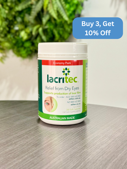 LACRITEC Dry Eye Supplement - Economy Pack