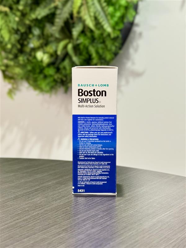 Bosyon Simplex Solution Boston Simplus Multi-action Solution 120ml – Eye Solutions
