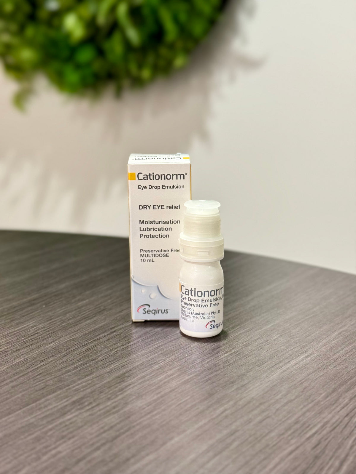 Cationorm Lubricating Eye Drops – Multidose Bottle 10mL – Eye Solutions
