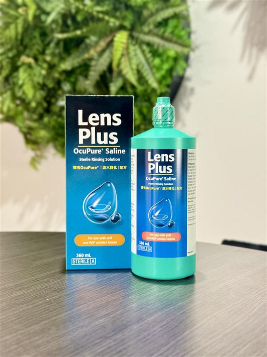 Lens Plus Saline Solution (Preservative Free)