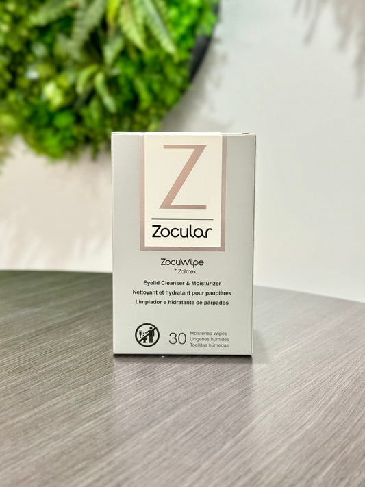 Zocular Eyelid Wipes pk30
