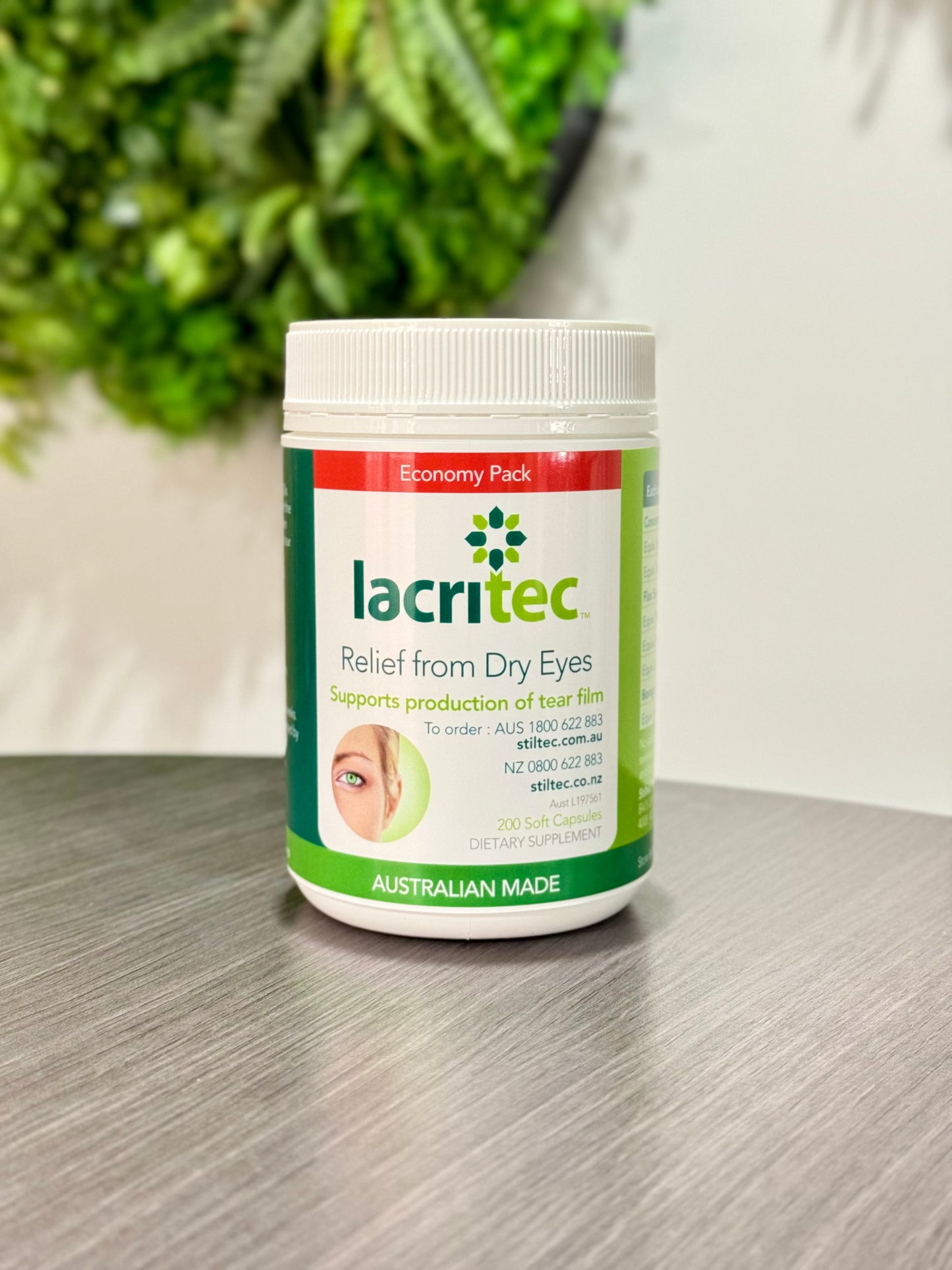 LACRITEC Dry Eye Supplement - Economy Pack
