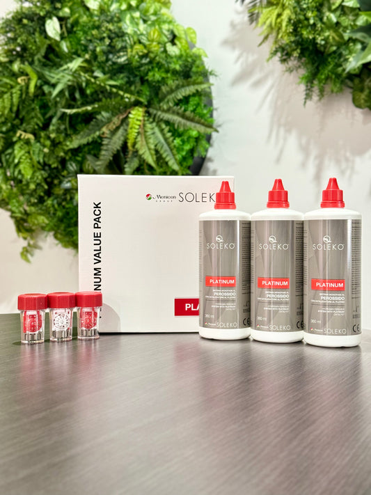 Menicon Soleko Platinum Triple pack