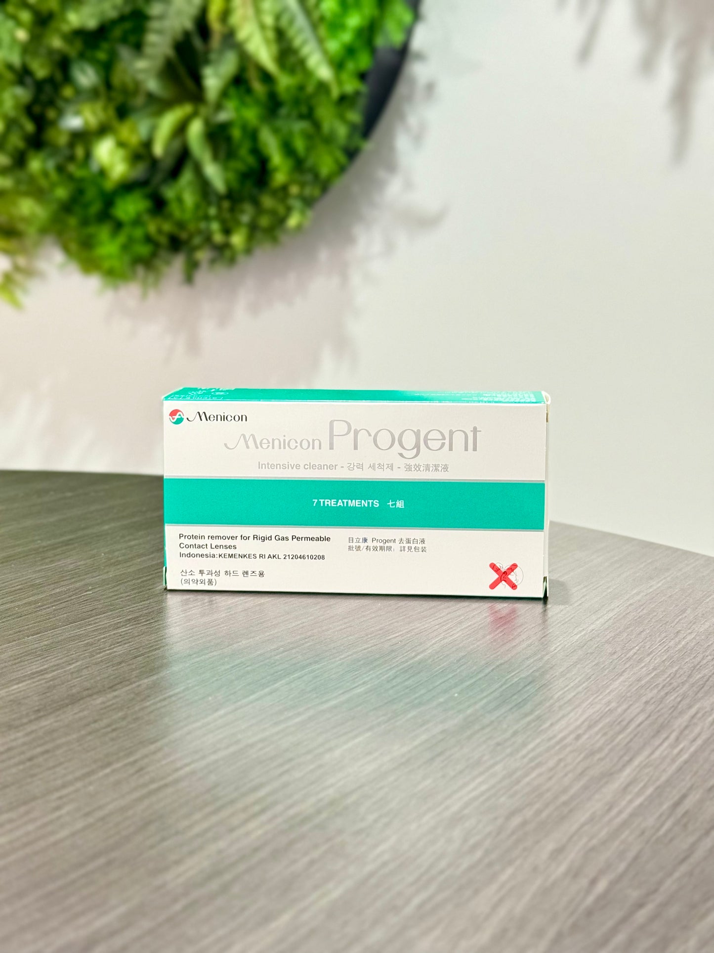 Menicon Progent Contact Lens Cleaner