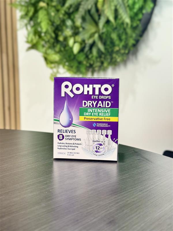 Rohto Dry Aid Eye Drops Unit Dose (Preservative Free)