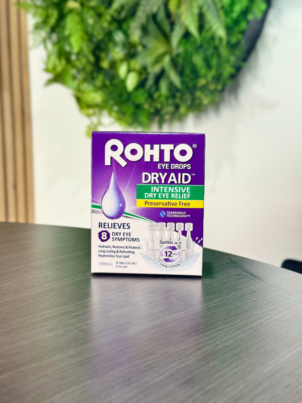 Rohto Dry Aid Eye Drops Unit Dose (Preservative Free)