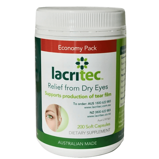 LACRITEC Dry Eye Supplement - Economy Pack