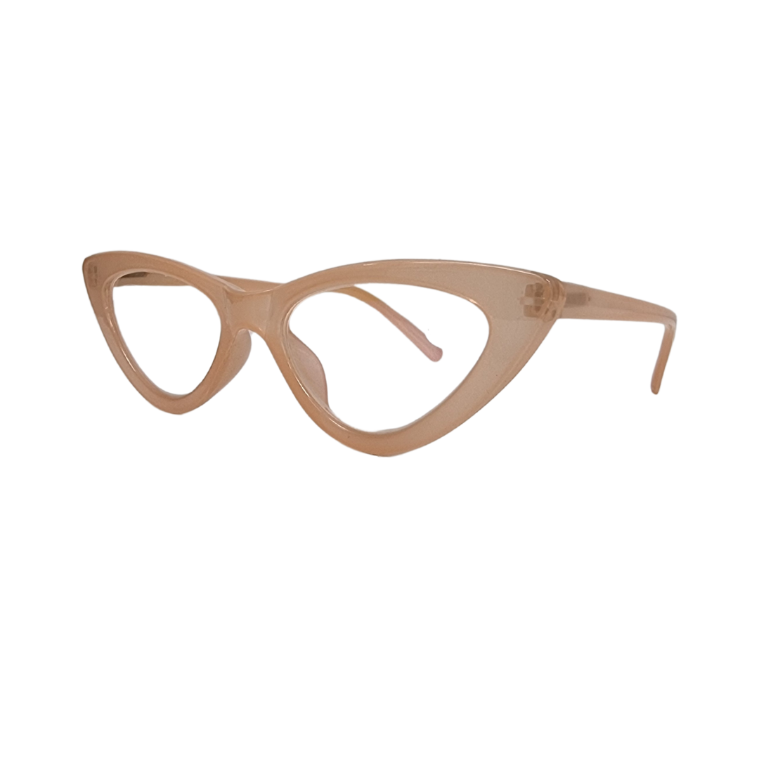 Captivated Eyewear - Lucy Frame Beige