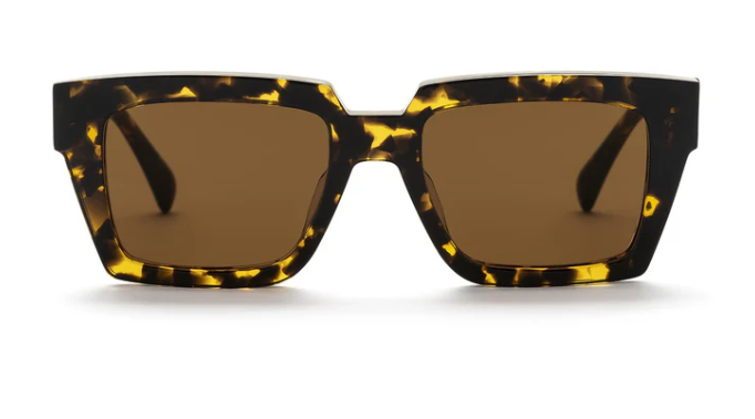 AM Eyewear – Lukie Large Polarised Sunglasses | Seventies Tort