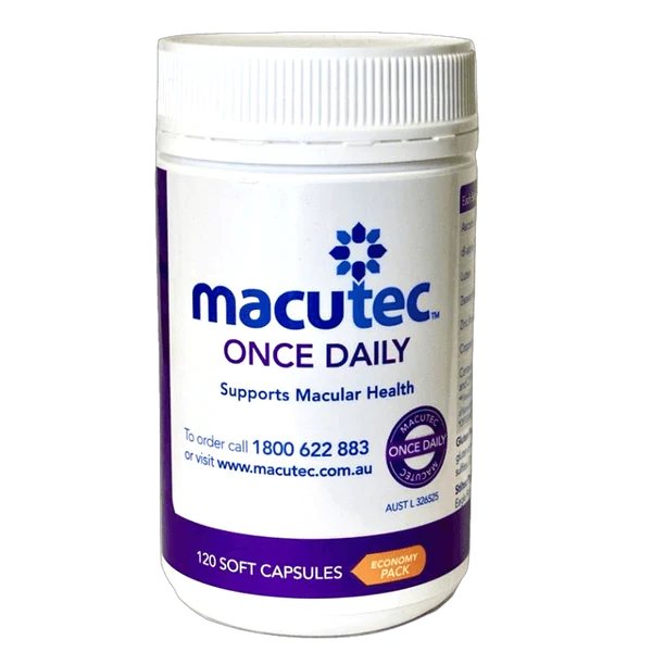 MACUTEC Macula Health Capsules - Economy Pack