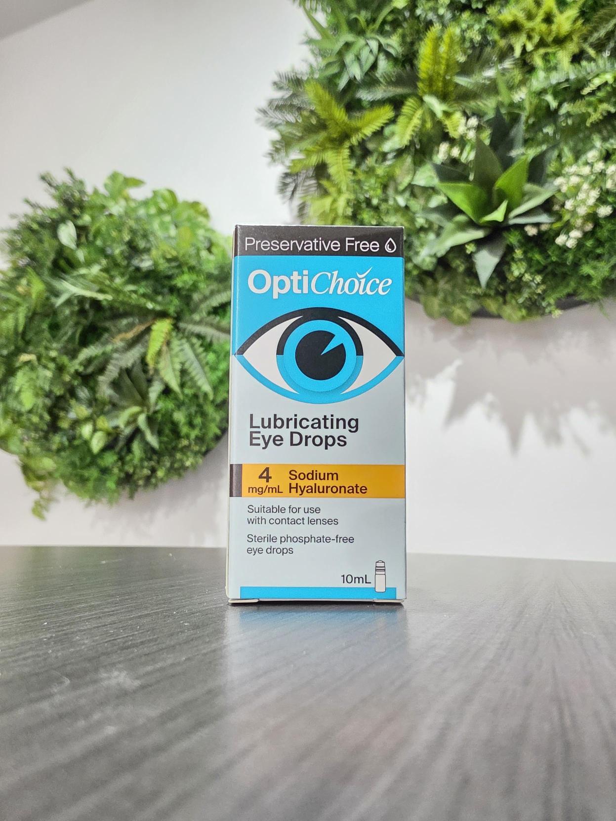 OptiChoice HA 0.4% Lubricating Eye Drops (10 mL)