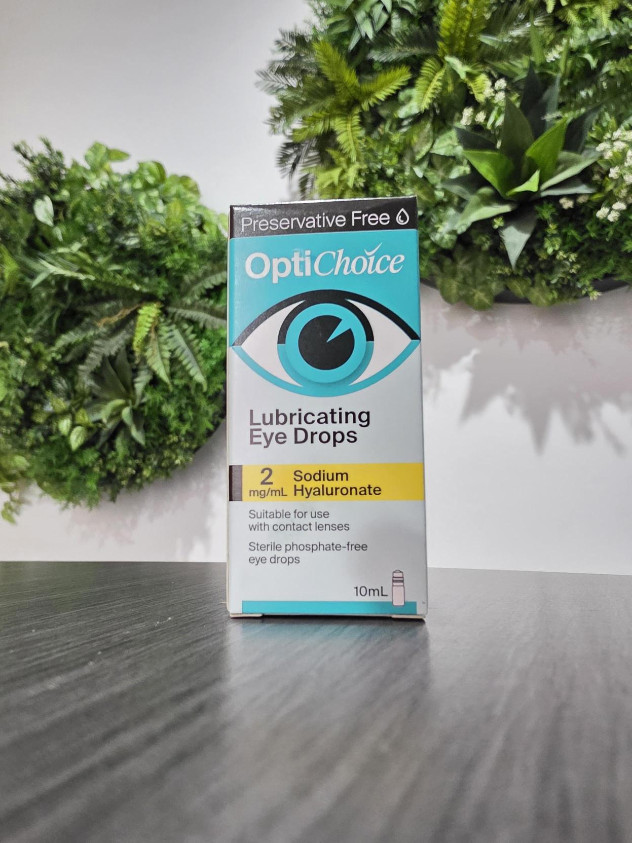 OptiChoice HA 0.2% Lubricating Eye Drops (10 mL)