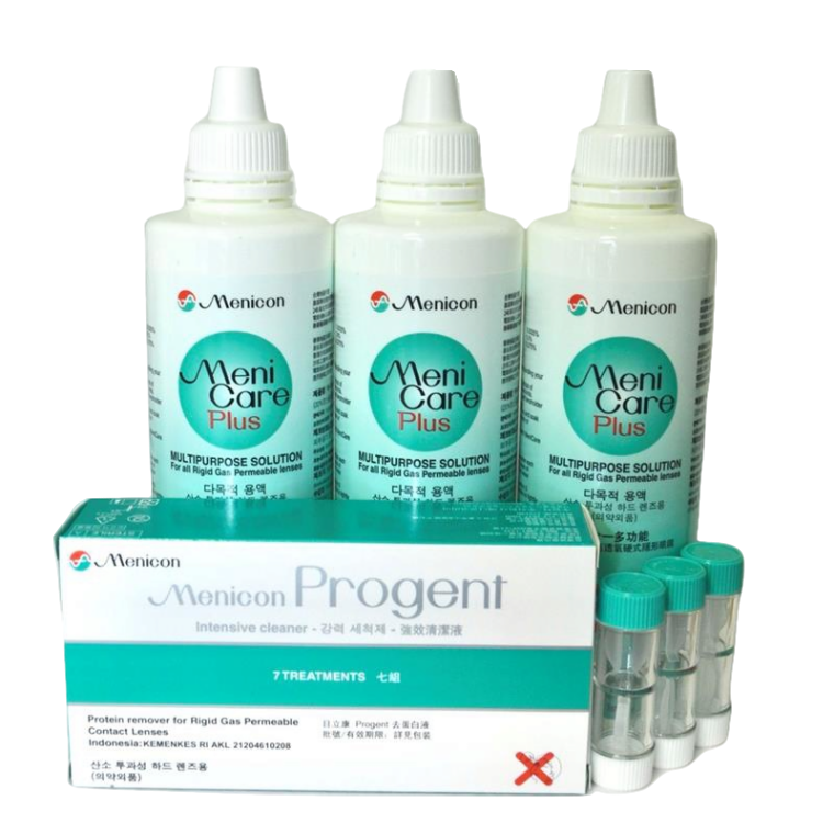 Menicon Contact Lens Solution Value Pack Eye Solutions