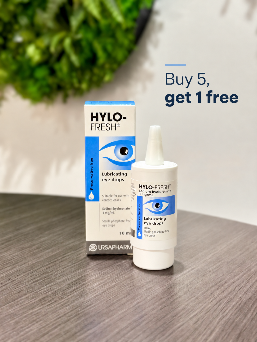 Hylo-Fresh Lubricating Eye Drop (HA 1mg/ml)