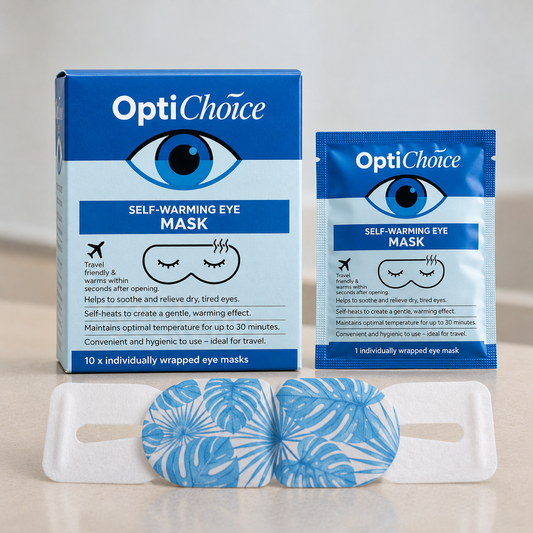OptiChoice Self-Warming Eye Masks – 10 Pack