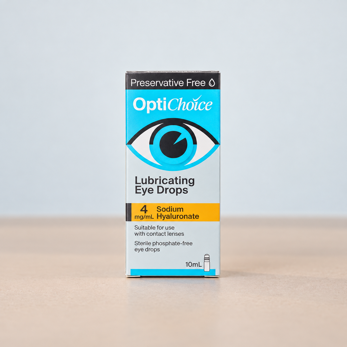 OptiChoice HA 0.4% Lubricating Eye Drops (10 mL)