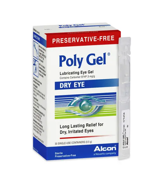 Poly Gel Lubricating Eye Drops