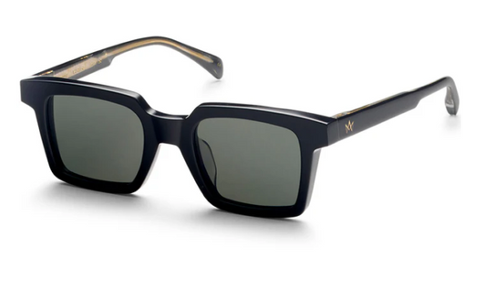 AM Eyewear – Tommy Large Polarised Sunglasses | Black