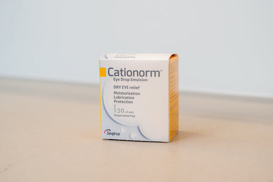 Cationorm Lubricating Eye Drops – Unit Dose 30x0.4mL