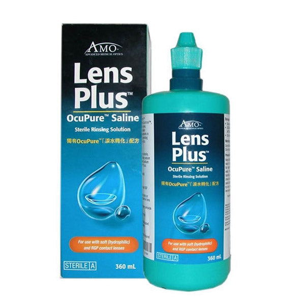 Lens Plus Saline Solution (Preservative Free)